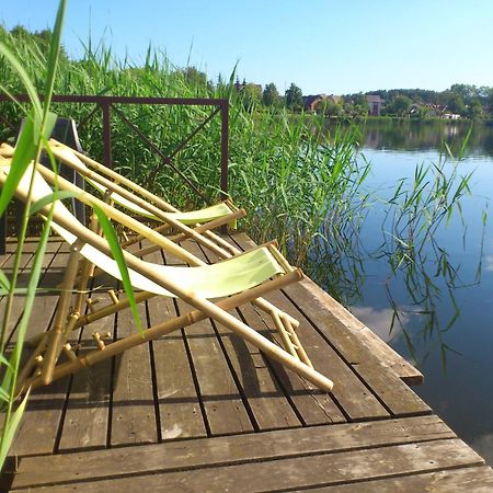 Ezerkiemis Hotell Trakai Exteriör bild
