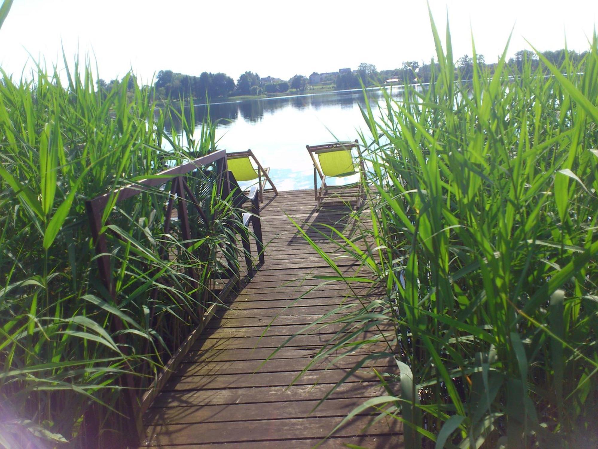 Ezerkiemis Hotell Trakai Exteriör bild