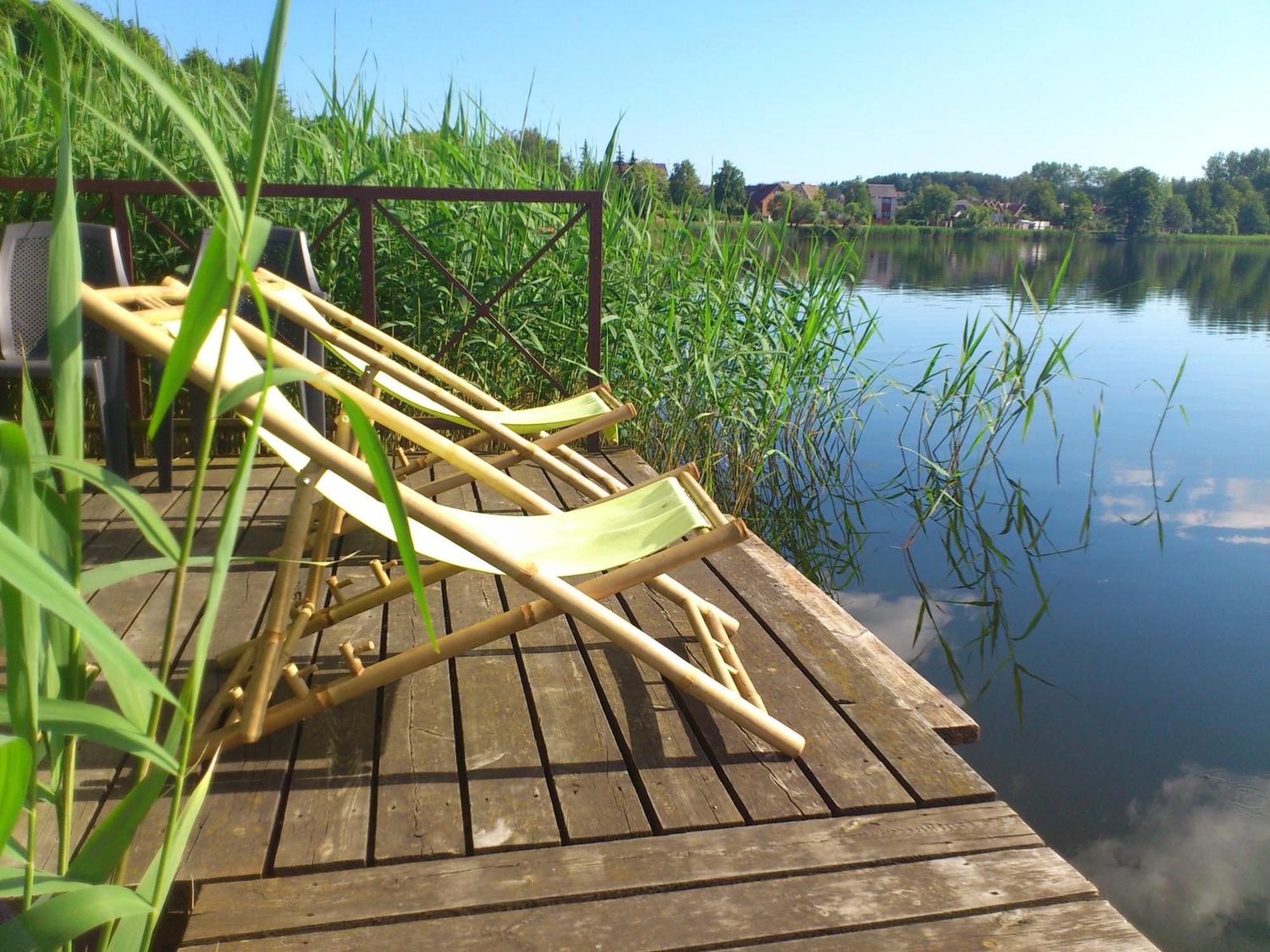 Ezerkiemis Hotell Trakai Exteriör bild
